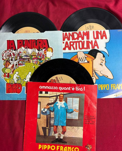 Lotto dischi giri pippo - lotto,