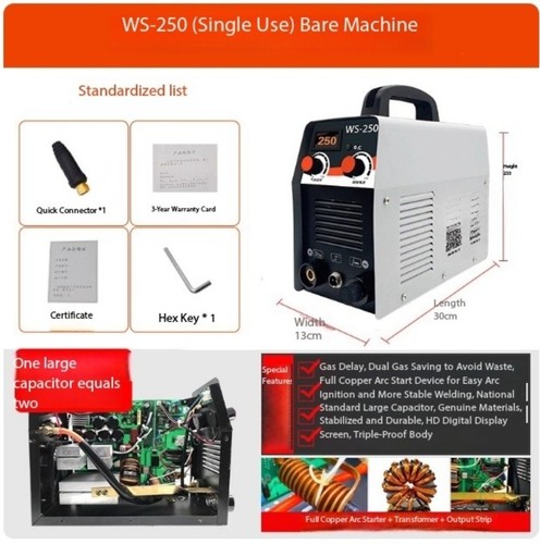 250 tig saldatore - tig, 220v