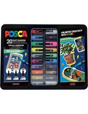 UNI-POSCA Valigetta in Metallo