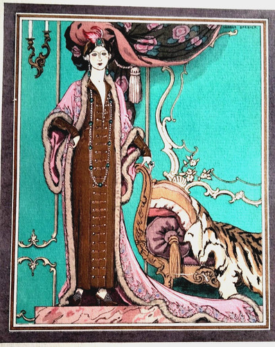 George barbier melle jeanne - ,