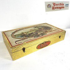 Scatola in legno di Liquore vintage cassetta per Vecchia Romagna Riserva tipo 13