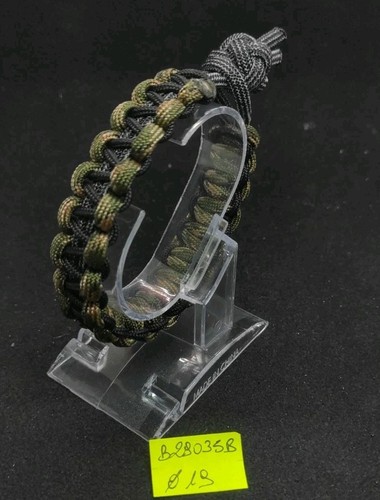 Bracciale paracord 550 - paracord, green