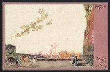 Cartolina artistica Leopoldo