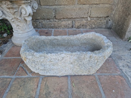 Vecchia vasca fioriera - vasca,