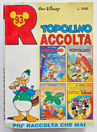 Topolino raccolta - topolino, n.93