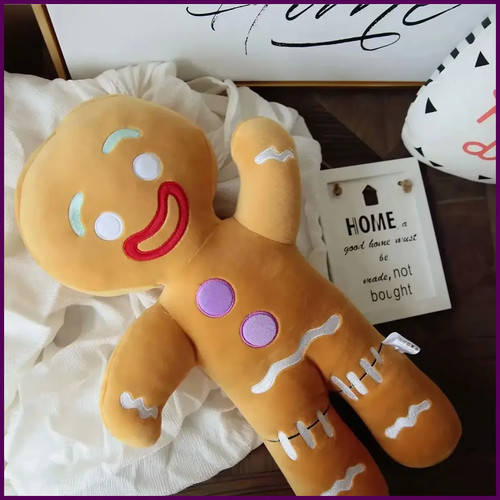 Peluche uomo pan zenzero - di,