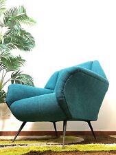 POLTRONA Anni 60 Design Gigi Radice x Minotti WAIMEA VINTAGE INTERIOR HOME CHAIR