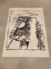 Wilfredo Lam - 64,5x49,5 cm - Litografia