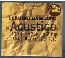 CLAUDIO BAGLIONI ACUSTICO