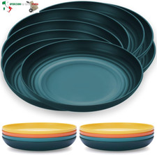 Servizio piatti plastica 8 - piatti,