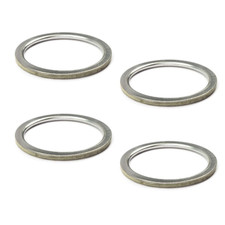 Guarnizione collettore scarico KAWASAKI S2 350 Mach 2 dal 1972 al 1973 x1 x2 x4