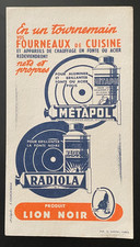 Buvard Pubblicitario "Forni Da