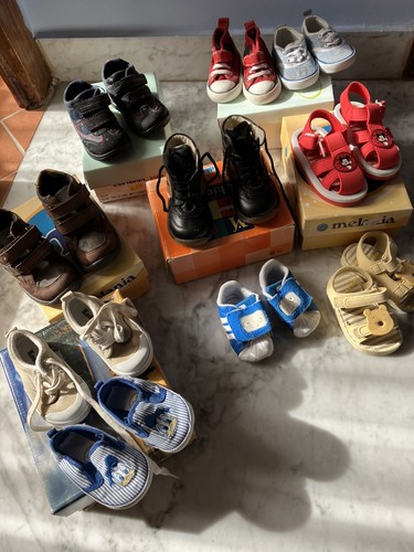 Lotto scarpe neonato - neonato,, usate