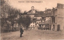 Asti - Cocconato - Corso Vittorio Emanuele II - fp vg 1918