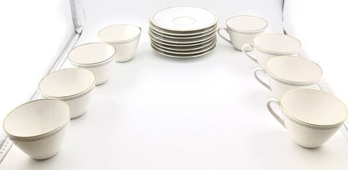 Set tazze piattini - 8, tazze/piattini