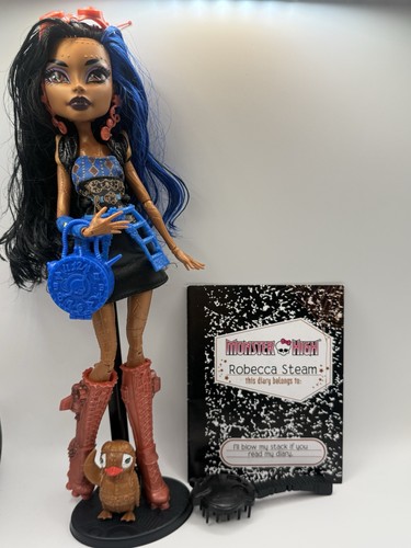 Bambola monster high robecca - high,