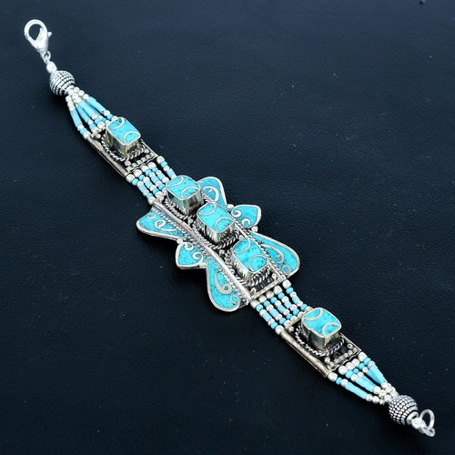 Bracciale turchese boemo boemo