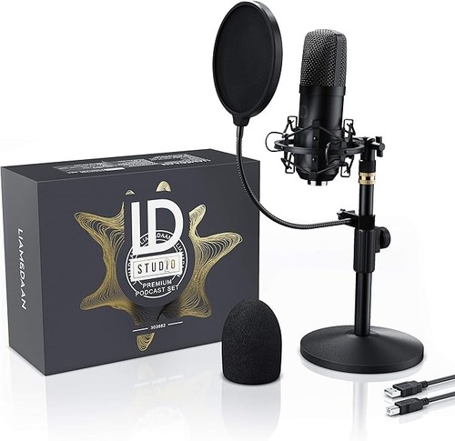 Set professionale per podcast - set,