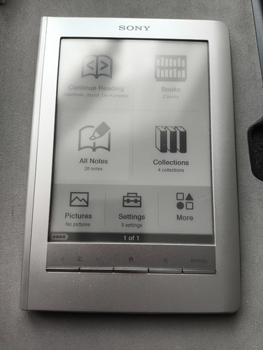 Sony prs 600 lettore libri - sony, 600,