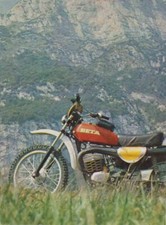 advertising TEST MOTO BETA 250 GS  1974-MOTOITALIANE REGOLARITA-ENDURO- EPOCA