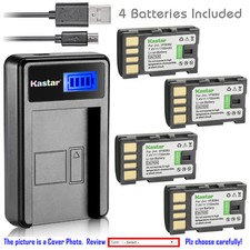 Kastar Battery LCD Charger for