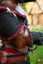 Gomitiere armatura cuoio