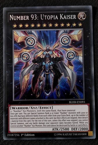 Number 93 utopia - yu-gi-oh!,