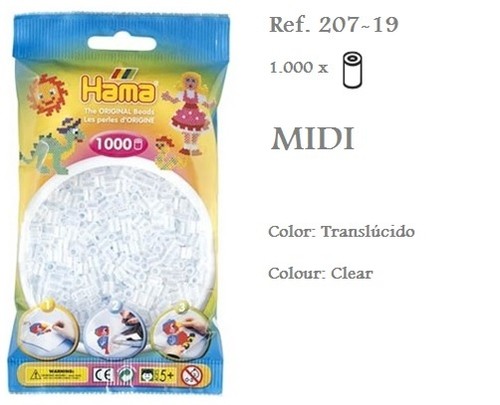 207 hama beads - 207-19, 1000x