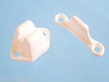 Bianco Porta Fermo Catch Locker Porta Stop per Caravan Camper Motore Casa