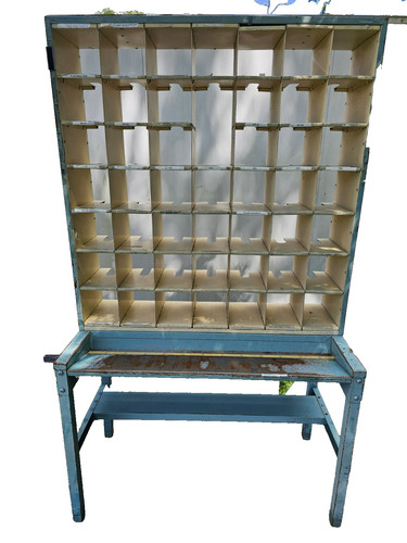 Antique metal mail postal - metal,
