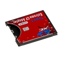 Adattatore SDXC SDHC SD 3.0 A Compact Flash Cf I O II Compatibile Nikon Canon