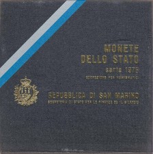 Monete lire R . S. Marino -