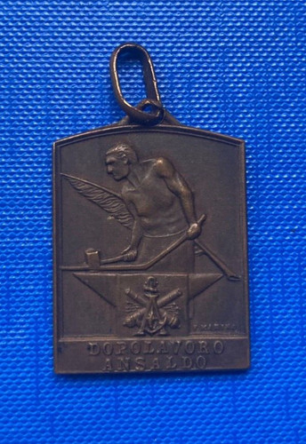 Medaglia dopolavoro ansaldo - medaglia,