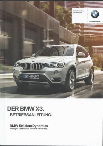 Bmw f25 manuale uso e - manuale,