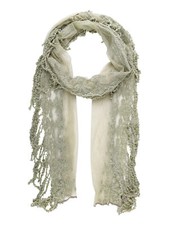 Solada Sciarpa donna velata con frange