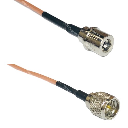 Rg316 qma maschio - mini, uhf