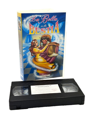 Vhs bella la bestia - vhs,