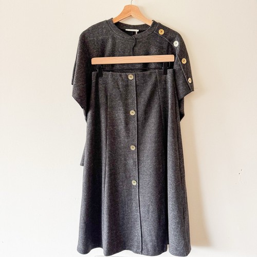 Set gonna top zara - e, grigio