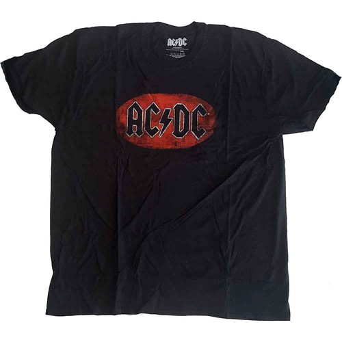 Black oval logo vintage - black,