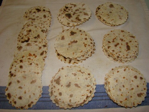 Lefse lefsa norvegese fatto - lefsa,