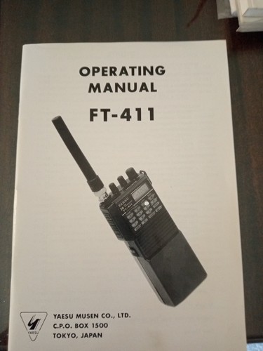 Yaesu 411 manuale operativo - yaesu, ft-411