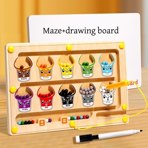 Magnetic maze drawing - 1,