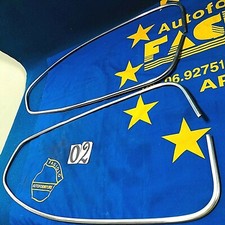 CORNICE VETRO FIAT 600 LATERALE FISSO 2pz.Dx.Sx.MODANATURA ALLUMINIO 850? FIAT 