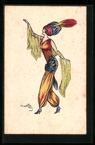 Cartolina artista plum - d'artista,