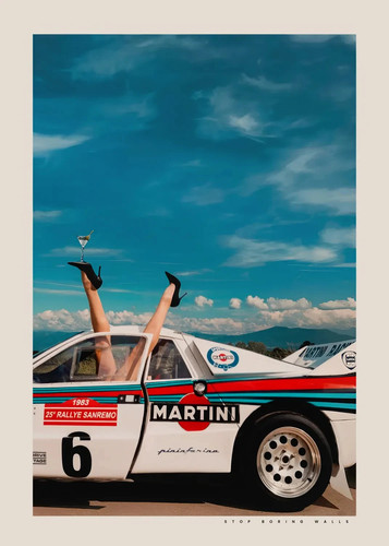 Martini racing rally - martini,