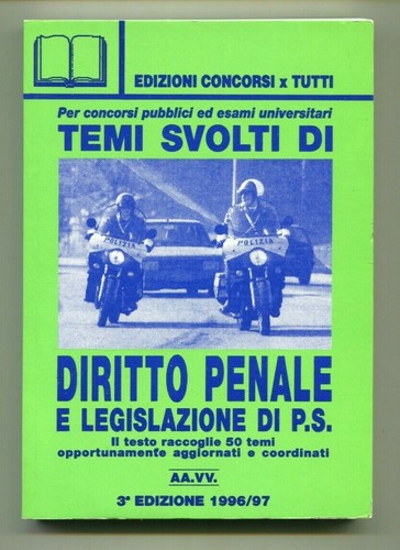 Temi svolti diritto penale - di,