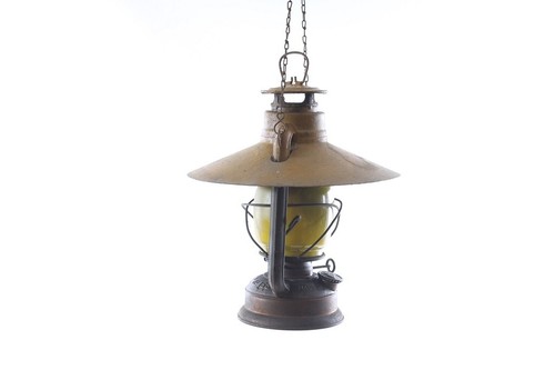 Vecchia bat lampada petrolio - bat,