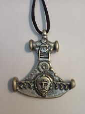 COLLANA CIONDOLO METALLO MARTELLO DI THOR Mjolnir C052