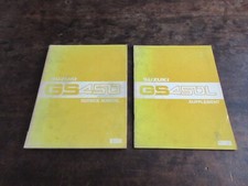 Suzuki GS450 GS450L 1979 1980