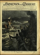 Rivista - LA DOMENICA DEL CORRIERE 9 - 16 Gennaio 1910 Anno XII - N 2